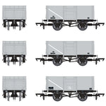 Accurascale 1028 OO Gauge BR 16T Mineral - 1/109 - BR Freight Grey - Pack G