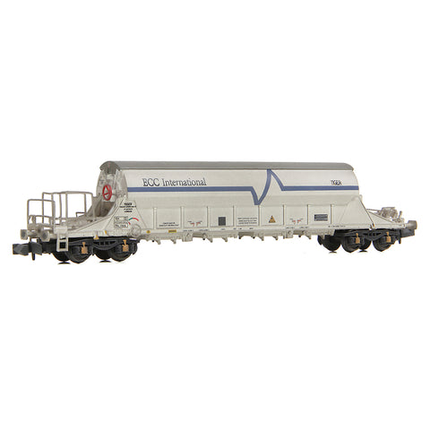 EFE Rail E87534 N Gauge PBA Tiger Wagon TRL 11616 ECC International White [W]