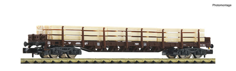 Fleischmann 6660049 N Gauge SBB Rs Bogie Stake Wagon w/Timber Load V