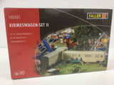 Faller 140481 HO/OO Gauge Luggage Trailer and Caravan Fairground Kit IV