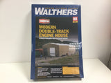 Walthers 933-2986 HO Gauge Modern Double Track Engine House Kit
