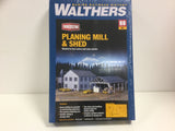Walthers 933-3059 HO Gauge Planing Mill and Shed Main Building Kit