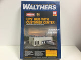 Walthers 933-4110 HO Gauge UPS Hub with Customer Centre Kit