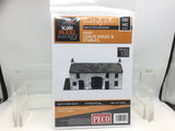 Scale Model Scenery KX087 OO Gauge Coach House & Stables Laser Cut Kit