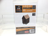 Scale Model Scenery KX096 OO Gauge Privy/Outhouse Laser Cut Kit