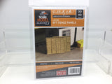 Scale Model Scenery LX155 OO Gauge 6ft Fence Panels Laser Cut Kit