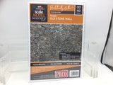Scale Model Scenery TX220 OO Gauge Old Stone Wall Texture Paper (x5)