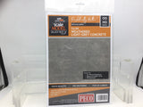 Scale Model Scenery TX199 OO Gauge Weathered L. Grey Concrete Texture Paper (x5)