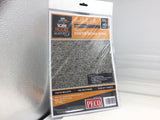 Scale Model Scenery TX272 OO Gauge Pointed Brown Stone Texture Paper (x5)