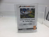 Scale Model Scenery AX061 OO Gauge 3D Printed Level Crossing Anti Trespass Kit