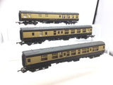 Lima OO Gauge BR Chocolate/Cream Mk1 Coaches x3
