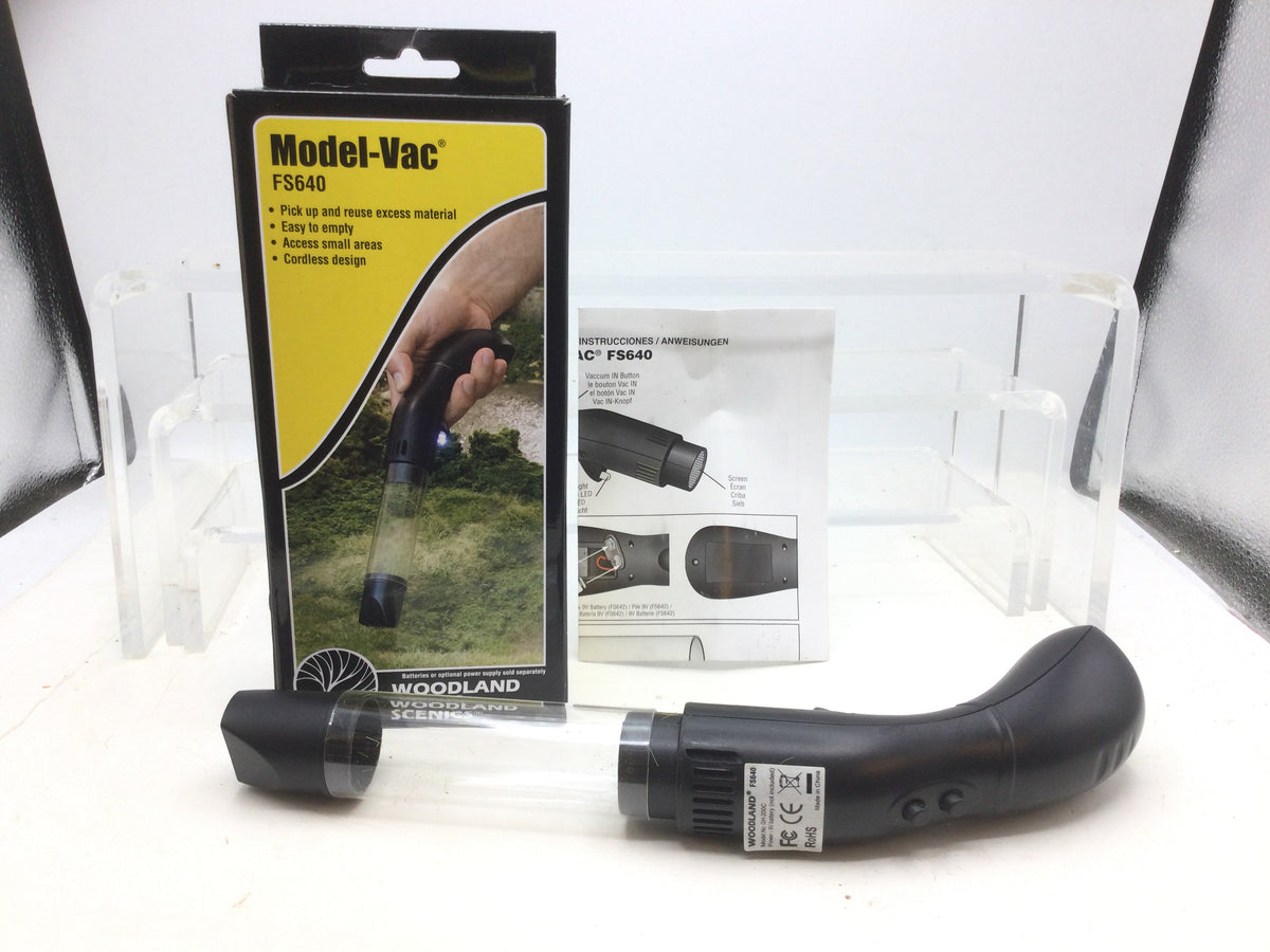 Woodland Scenics FS640 Model-Vac O Gauge Fence – Gray Plastic, 48 Inches