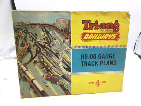 Triang OO Gauge Super 4 Track Plans Book