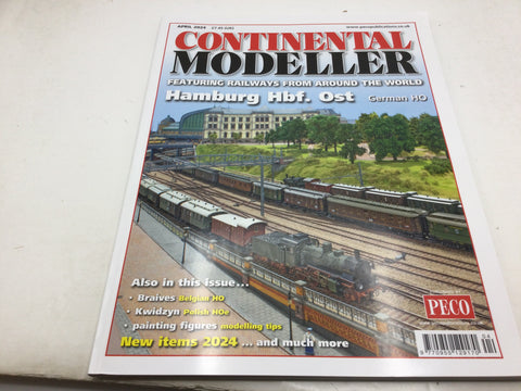 Continental Railway Modeller Magazine April 2024 Issue