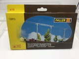Faller 130955 HO/OO Gauge Telegraph Poles (20) Kit II