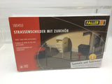 Faller 180450 HO/OO Gauge Street Signs with Accessories Kit