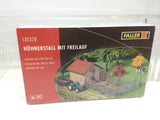 Faller 130328 HO/OO Gauge Henhouse with Free Run Pen Kit