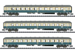 Minitrix 15639 N Gauge DB D796 Express Coach Set (3) IV