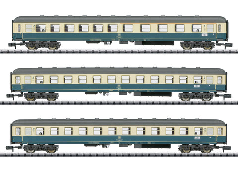 Minitrix 15639 N Gauge DB D796 Express Coach Set (3) IV