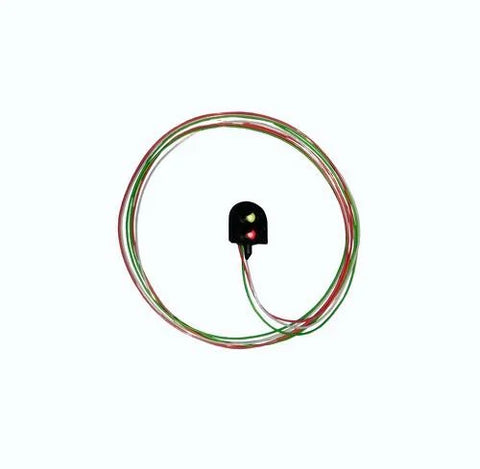 Berko BH01 OO Gauge 2 Aspect Round Signal Head (Red/Green)