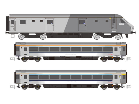 Dapol 2D-017-101 N Gauge Chiltern Railways Slam Door Coach Set (8)