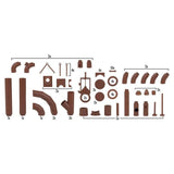 Faller 180327 HO/OO Gauge Pipeline Set Kit III