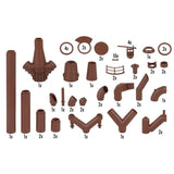 Faller 180328 HO/OO Gauge Large Pipeline Set Kit III