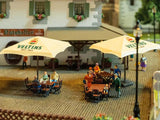 Faller 180437 HO/OO Gauge Veltins Beer Garden Set Kit IV