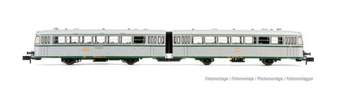 Arnold HN2351S N Gauge RENFE 591.500 2 Car DMU Silver IV (DCC-Sound)
