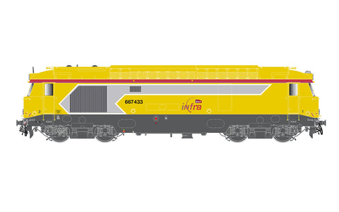 Jouef HJ2465S HO Gauge SNCF Infra BB 667548 Diesel Locomotive VI (DCC-Sound)