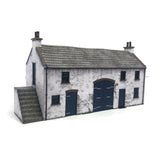 Scale Model Scenery KX087 OO Gauge Coach House & Stables Laser Cut Kit