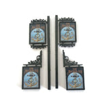 Scale Model Scenery LX250 OO Gauge Pub Signs Laser Cut Kit