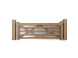 Scale Model Scenery LX459 OO Gauge Five Bar Gates (Natural Wood) Laser Cut Kit