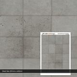 Scale Model Scenery TX134 OO Gauge Concrete Hardstanding Texture Paper (x5)