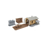 Walthers 931-909 HO Gauge Trackside Tool Buildings Kit