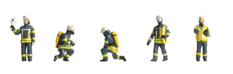 Faller 151637 HO/OO Gauge Firefighters Figure Set 1