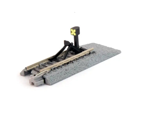 Kato 20-064 N Gauge Unitrack (S66B-CLT) Straight Track with Buffer Stop 66mm