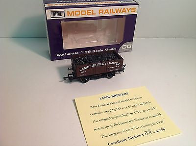 Dapol/Wessex Wagons OO Gauge 7 Plank Lamb Brewery Ltd Frome