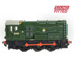Graham Farish 371-013ASF N Gauge Class 08 13269 BR Green (Early Emblem) (SOUND FITTED)