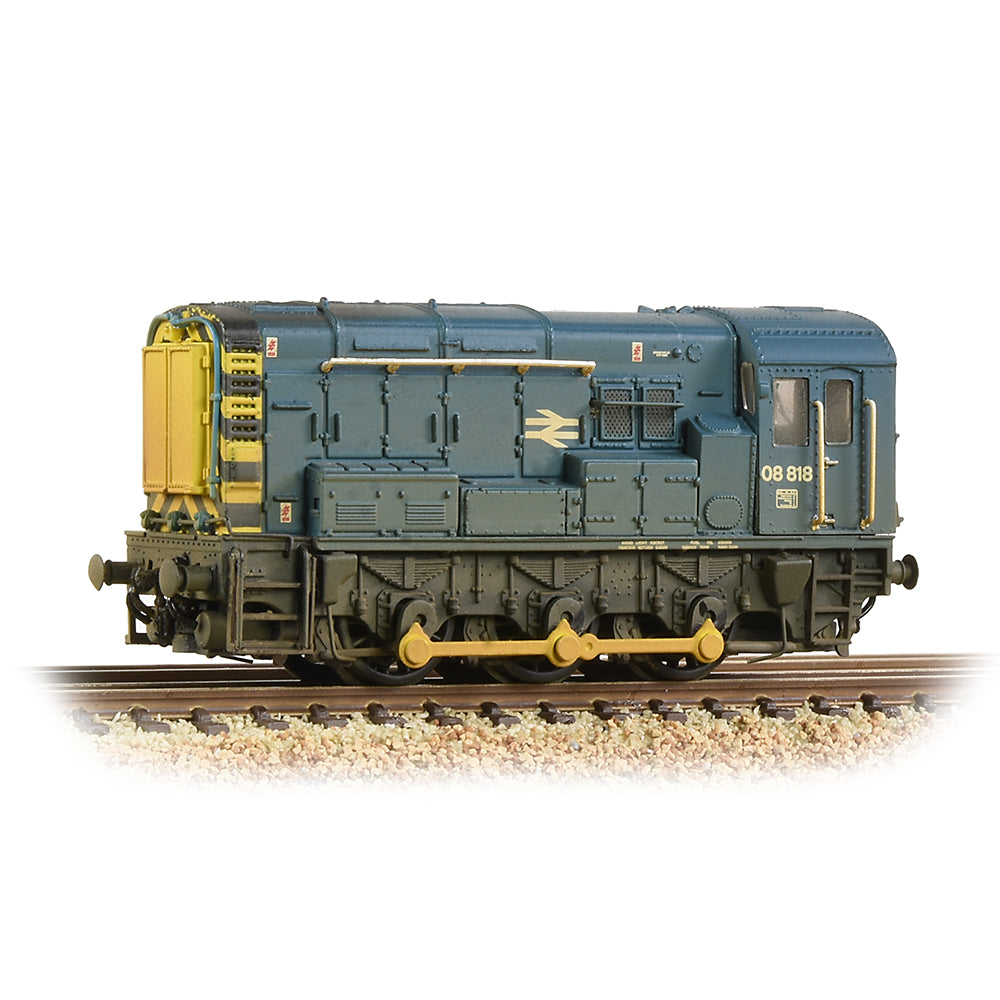 Graham Farish 371-015D N Gauge Class 08 08818 BR Blue [W]