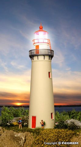Kibri 39170 HO/OO Gauge Lighthouse with LED Beacon Kit
