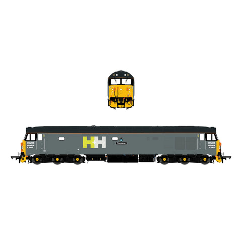 Accurascale 2240DCC OO Gauge BR Class 50 - Hanson+Hall/Rail Adventure - 50008 'Thunderer' - DCC Sound Fitted