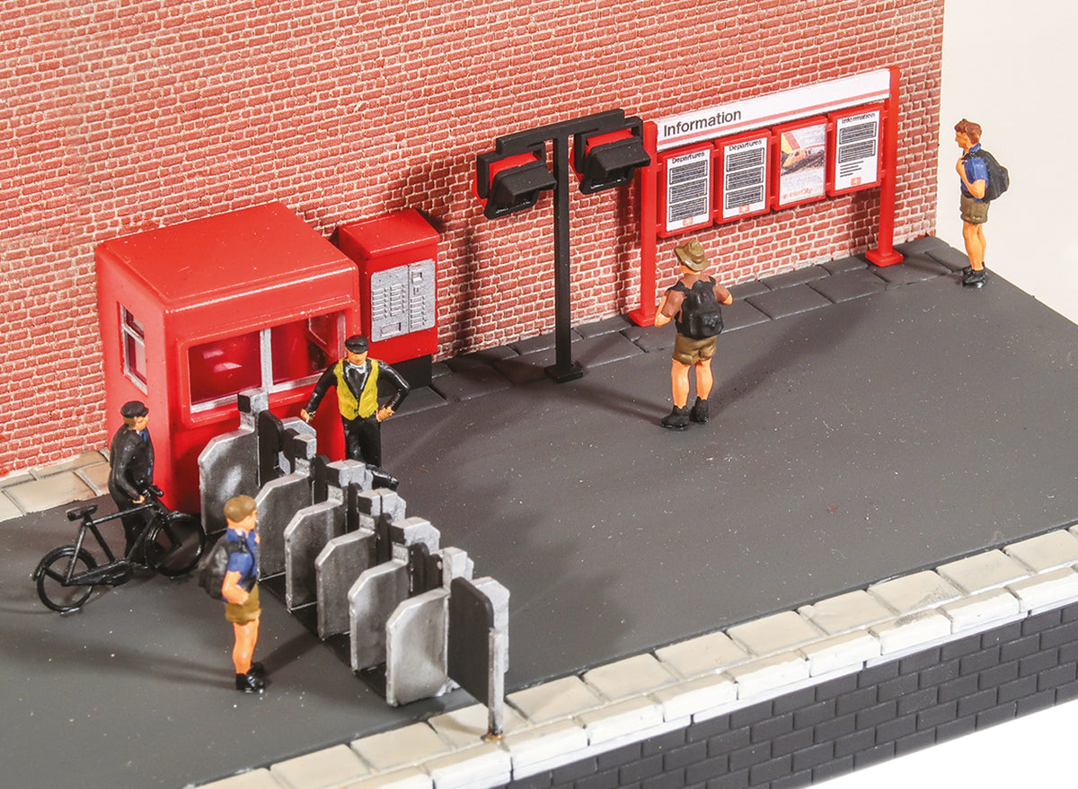 Modelscene 5053 OO Gauge Modern Era Platform Accessories