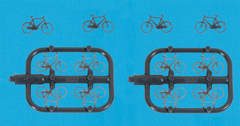 Modelscene 5189 N Gauge Bicycles (Pack 12)