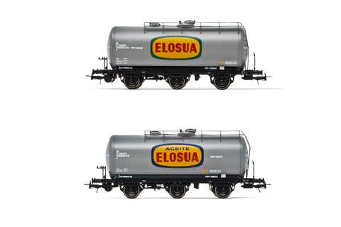 Electrotren HE6024 HO Gauge RENFE Elosua 3 Axle Tank Wagon Set (2) IV
