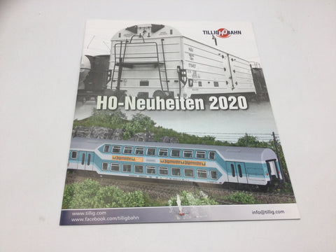 Tillig HO Gauge New Items 2020 Catalogue
