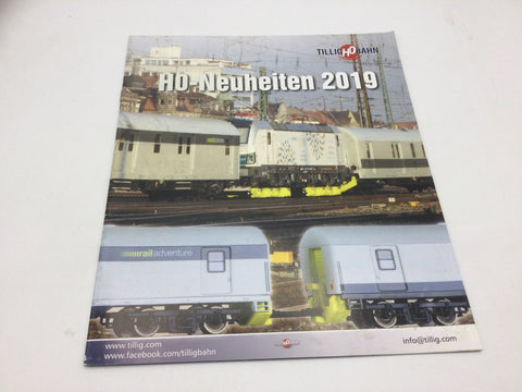 Tillig HO Gauge New Items 2019 Catalogue