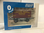 Dapol 7F-037-009 O Gauge Conflat Wagon GWR 39452 & Container LMS Removals