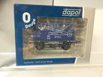 Dapol 7F-037-011W O Gauge Conflat Wagon GWR 39330 & Container LNER Removals BK818 Weathered