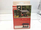 Busch 1563 HO/OO Gauge Park Bench with Roof Kit